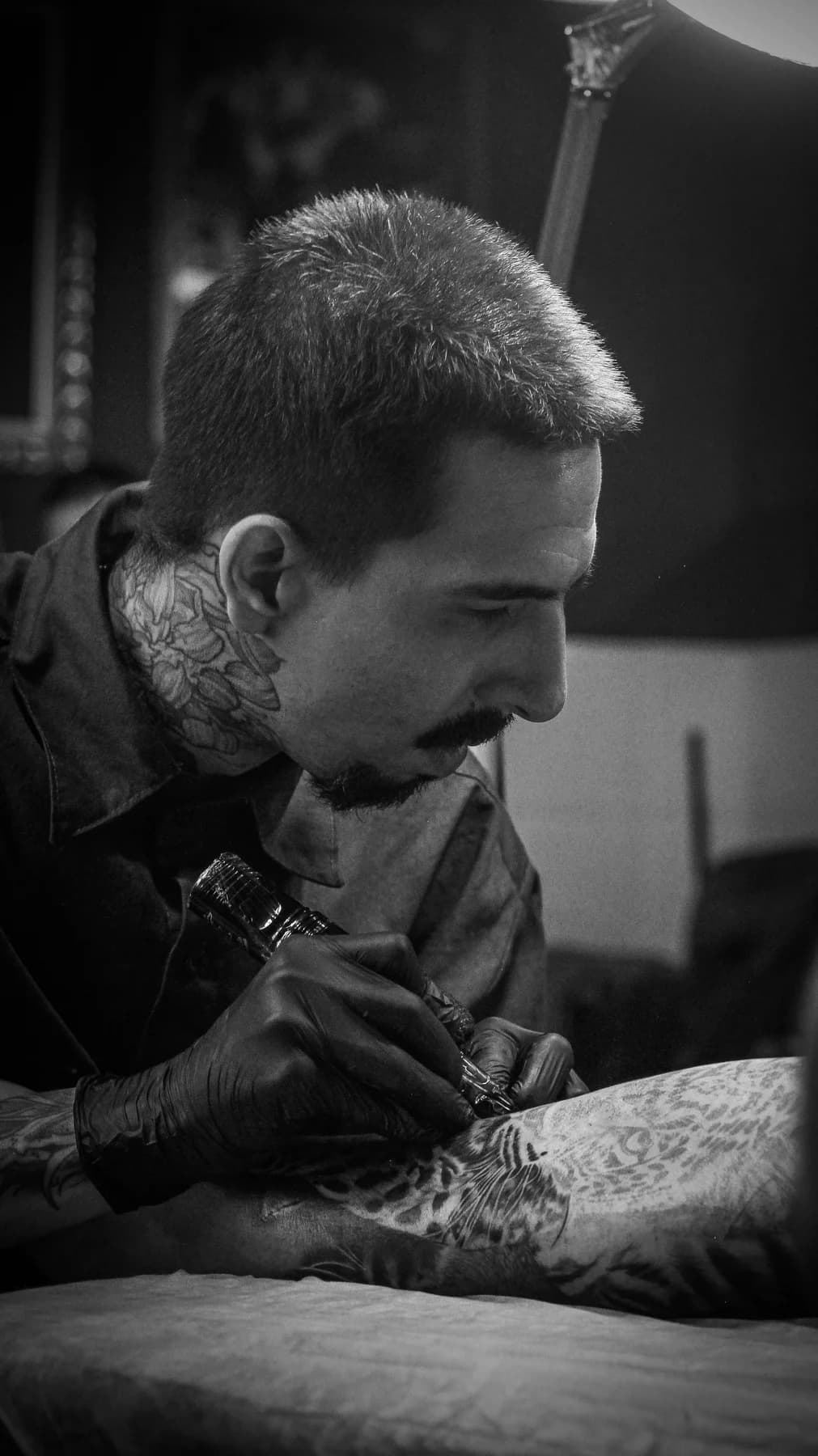 Marcos Maranho, tatuador especialista em realismo